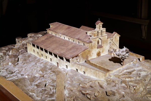 MAQUETA SANTUARIO N SRA DE LA CABEZA ANTES
MADRID, MUSEO DEL EJERCITO
MADRID