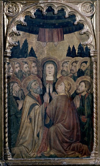 ANONIMO
RETABLO ARZOBISPO S ROJAS SG XV-DETALLE ASCENSION
MADRID, MUSEO DEL PRADO-PINTURA
MADRID