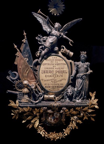 HOMENAJA A ISAAC PERAL DELOS RESIDENTES EN ARGENTINA
MADRID, MUSEO NAVAL
MADRID