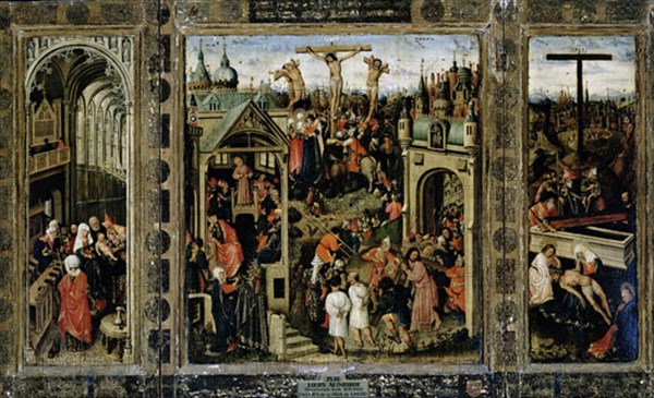 ALINCBROT LOUIS
PASAJES DE LA VIDA DE CRISTO-TRIPTICO-TABLA (22x59x22)x65 ALTURA NP 2538
MADRID, MUSEO DEL PRADO-PINTURA
MADRID