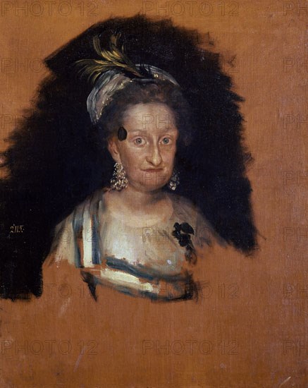 Goya, Infanta Mary Josepha (studied for Charles IV's family)