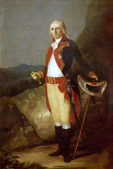 Goya, Général José Urrutia et de las Casas - Capitaine général de Cataluna