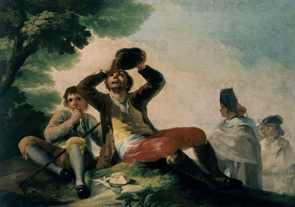 Goya, The Drinker