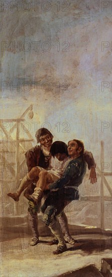 Goya, The drunk bricklayer