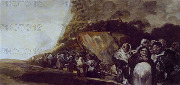 Goya, Pèlerinage à la fontaine de Saint Isidro
