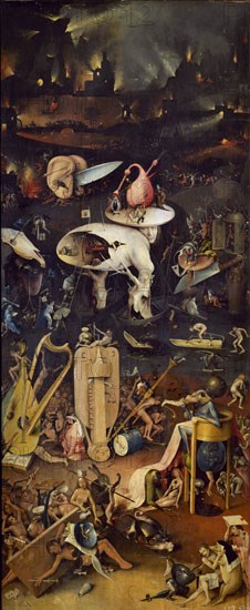 Bosch, Le Jardin des Délices (détail)