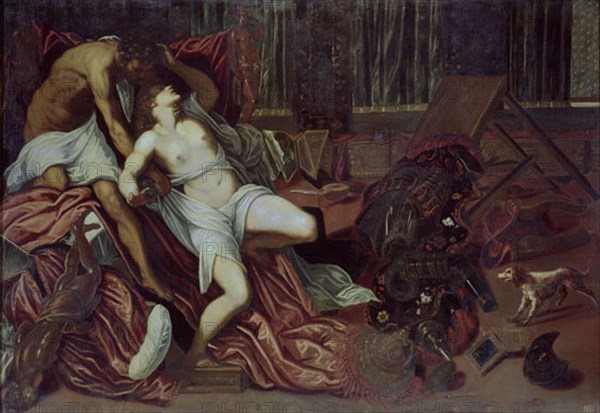 Tintoretto, Violence of Tarquinius