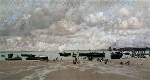 Rico y Ortega, Mouth of the River Bidasoa