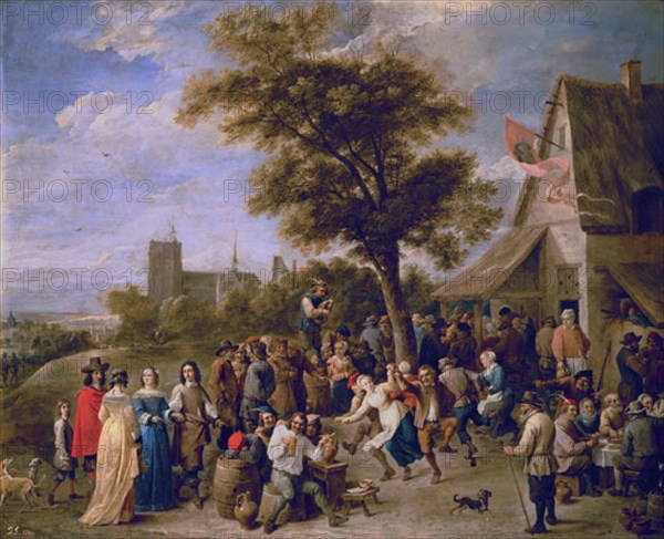 Teniers (le jeune), Fête de campagnards