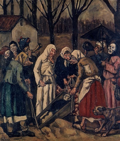 Gutierrez Solana, The Burial of the Sardine