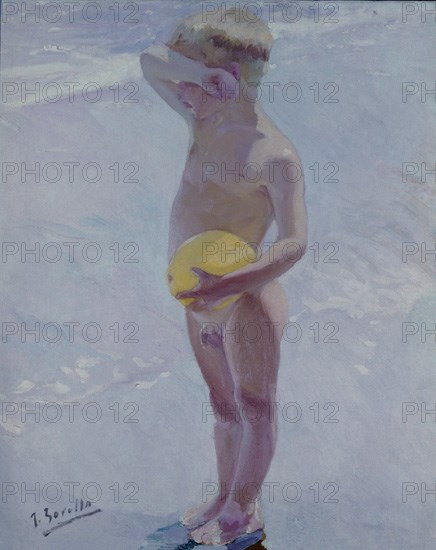 Sorolla y Bastida, The boy with the melon