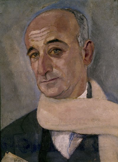 Vazquez Diaz, Portrait de Max Jacob