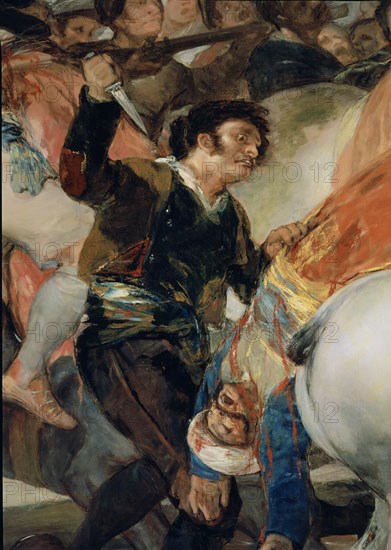 Goya, Dos de Mayo (détail)