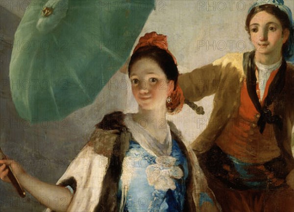 Goya, The Parasol (detail)