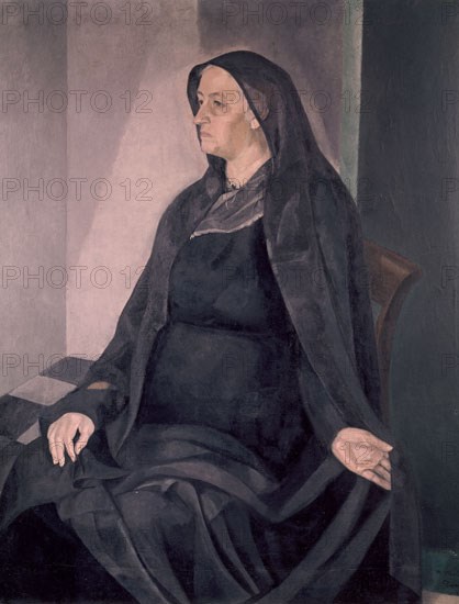 Vazquez Diaz, Portrait de mère