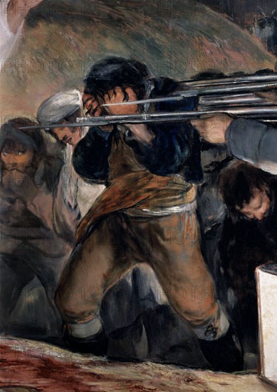 Goya, Tres de Mayo (détail)