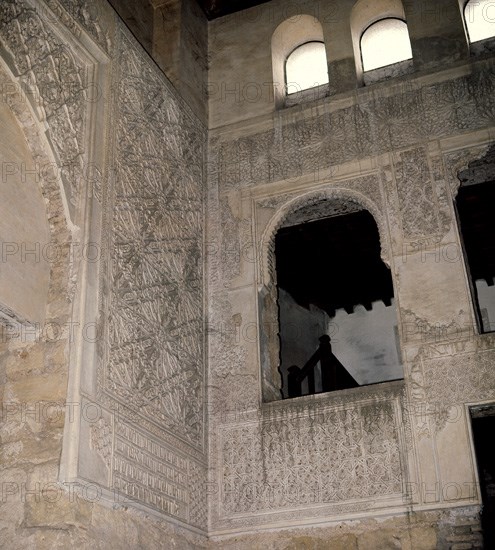 MOHEB ISAAC
VISTA DEL INTERIOR-AÑO 1315- ARQUITECTURA MUDEJAR S XIV-DECORACION DE YESERIAS
CORDOBA, SINAGOGA
CORDOBA