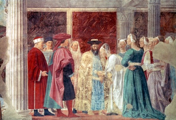 Francesca, The Queen of Sheba visits Solomon