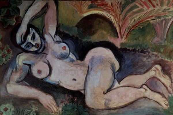 Matisse, Nu bleu (souvenir de Biskra)