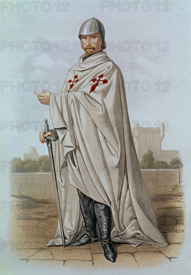 Chevalier de l'Ordre de Santiago en costume de guerre