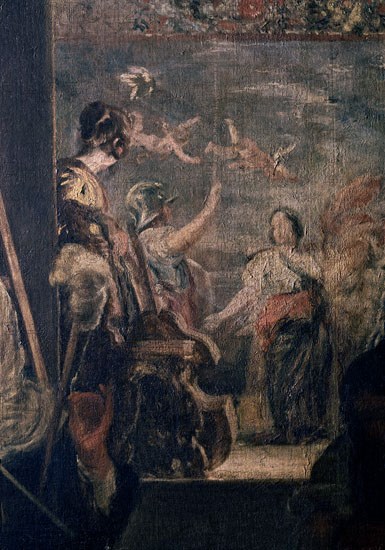 Velázquez, Las Hilanderas (detail)