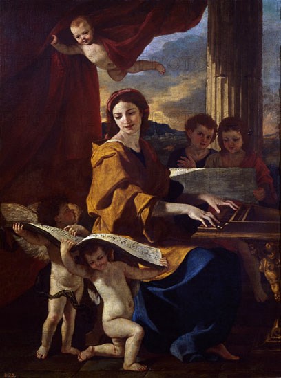 Poussin, St Cecilia