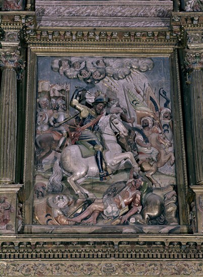 RETABLO MAYOR-SANTIAGO MATAMOROS
SALAMANCA, IGLESIA DE SANCTI SPIRITUS
SALAMANCA
This image is not downloadable. Contact us for the high res.