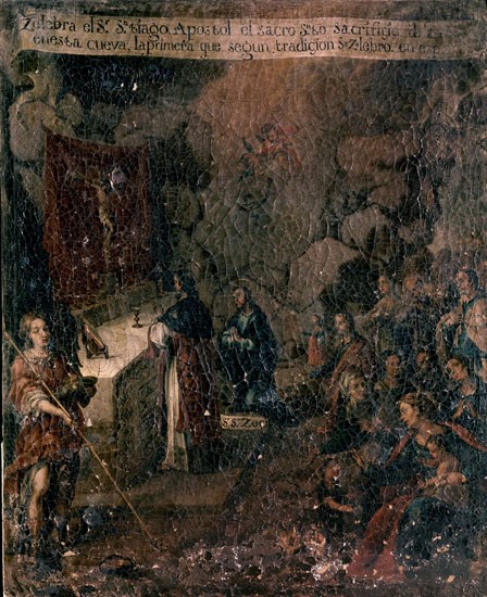MENDOZA
SANTIAGO CELEBRANDO LA STA MISA
GRANADA, ABADIA SACROMONTE
GRANADA