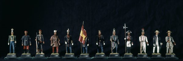 SOLDADITOS DE ARCILLA
MADRID, MUSEO DEL EJERCITO
MADRID