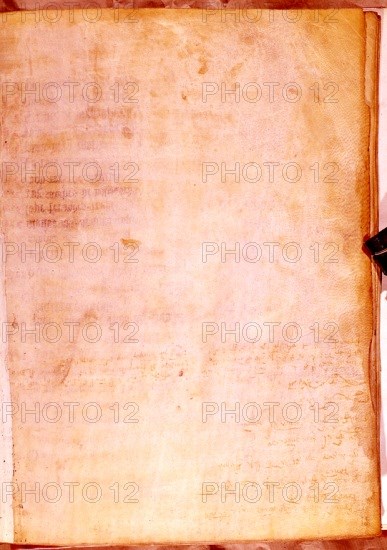 LIBRO DE LOS CABALLEROS DE LA ORDEN DE SANTIAGO - 1361 - FOLIO 18 V - PAGINA EN BLANCO
BURGOS, ARCHIVO MUNICIPAL
BURGOS