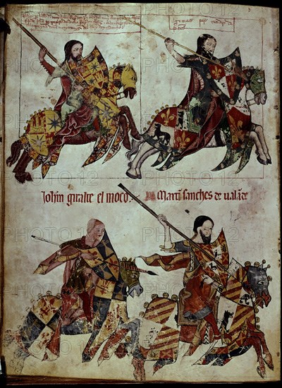 LIBRO DE LOS CABALLEROS DE LA ORDEN DE SANTIAGO - 1361 - FOLIO 39 V - PEREZ - GOMEZ PEREZ - GIRALTE
BURGOS, ARCHIVO MUNICIPAL
BURGOS