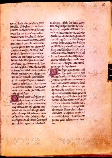 LIBRO DE LOS CABALLEROS DE LA ORDEN DE SANTIAGO - 1361 - FOLIO 61
BURGOS, ARCHIVO MUNICIPAL
BURGOS
This image is not downloadable. Contact us for the high res.