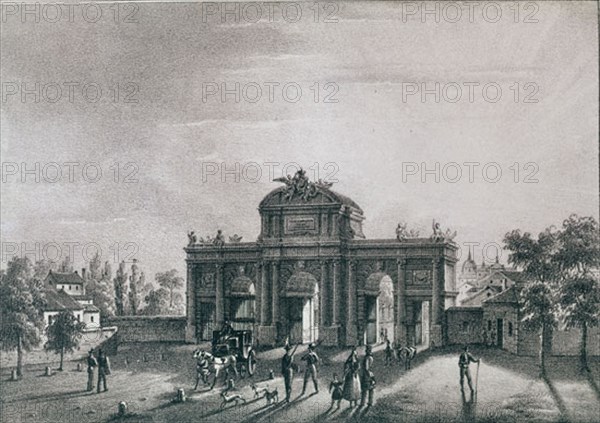 LITOGRAFIA-PUERTA DE ALCALA
Madrid, musée municipal
