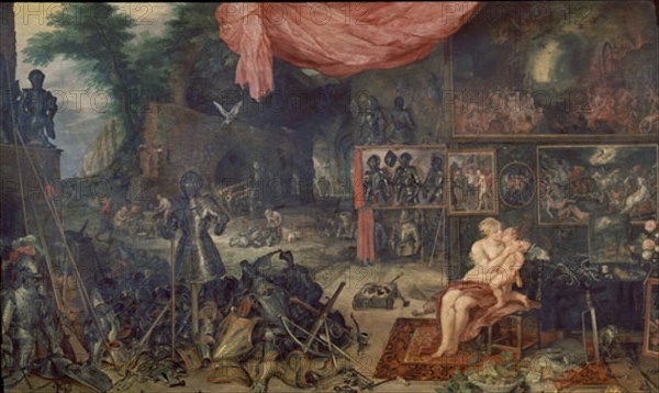 Jan Bruegel, Les cinq sens - Le toucher