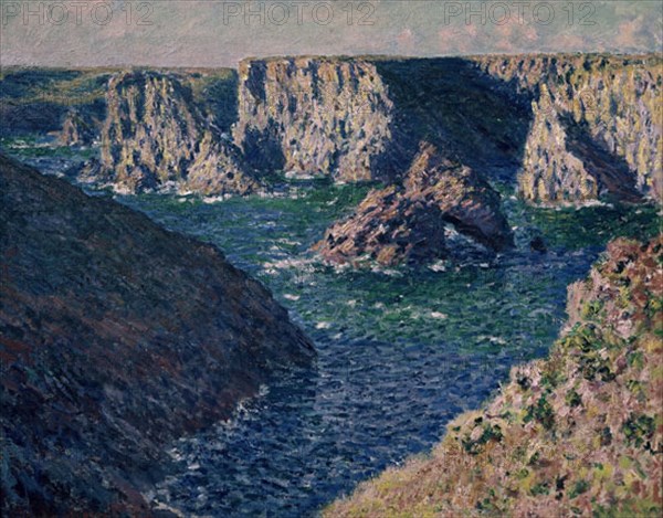 Monet, Les Rochers de Belle-Ile