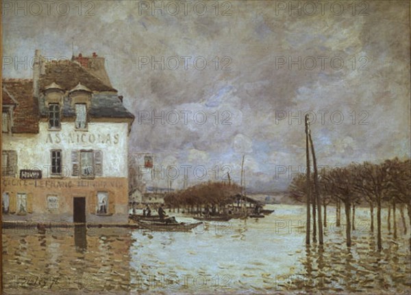 Sisley, L'inondation à Port-Marly