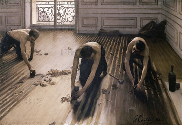 Caillebotte, Raboteurs de parquet