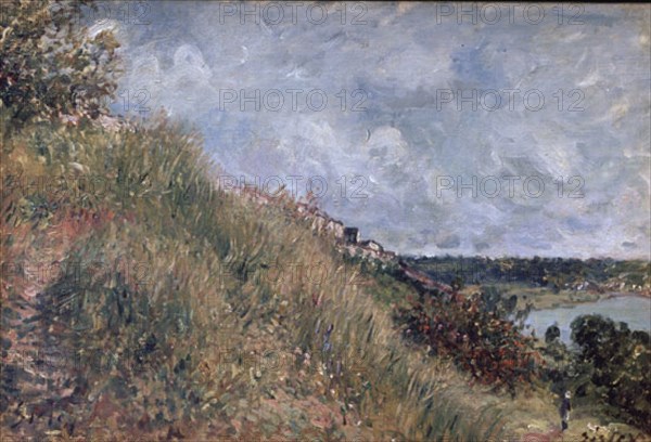 Sisley, La Seine, vue des coteaux de By