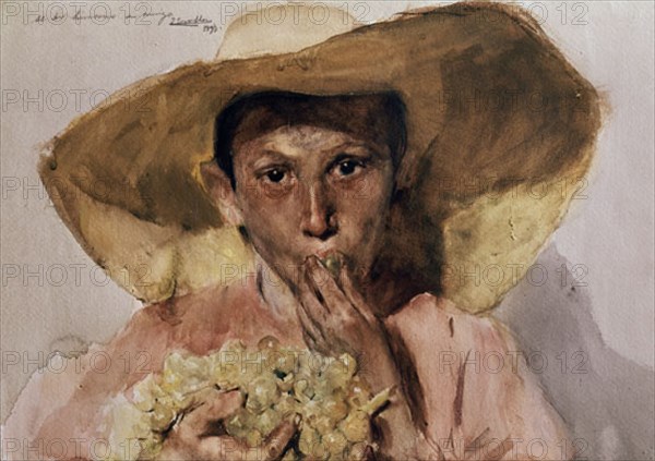 Sorolla, Le mangeur de raisin