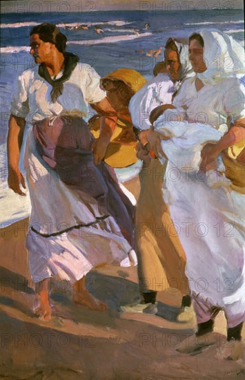 Sorolla, Pêcheuses valenciennes