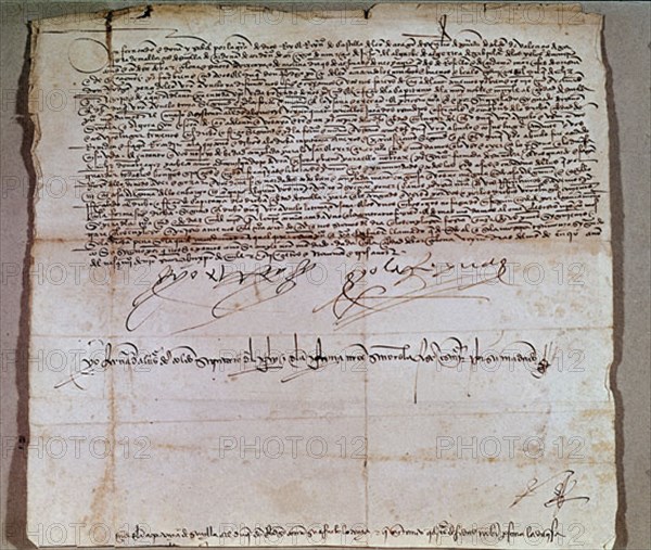 Privilege granted to Juan Ponce de Leon