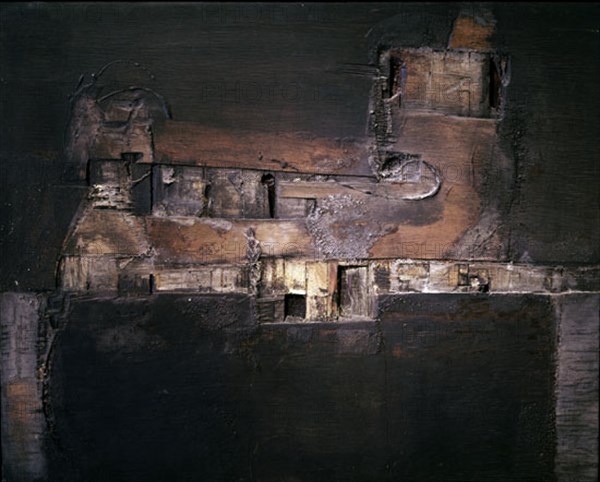 MUÑOZ LUCIO 1929/98
ESTRUCTURA VERDE Y NEGRA
CUENCA, MUSEO DE ARTE ABSTRACTO
CUENCA