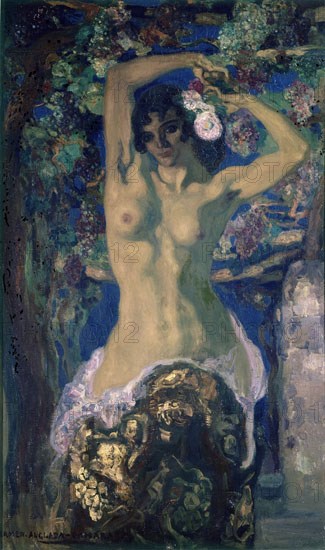 ANGLADA CAMARASA H 1871/1959
DESNUDO BAJO LA PARRA-OLEO/LIENZO-140X85 CM
BILBAO, MUSEO BELLAS ARTES
VIZCAYA