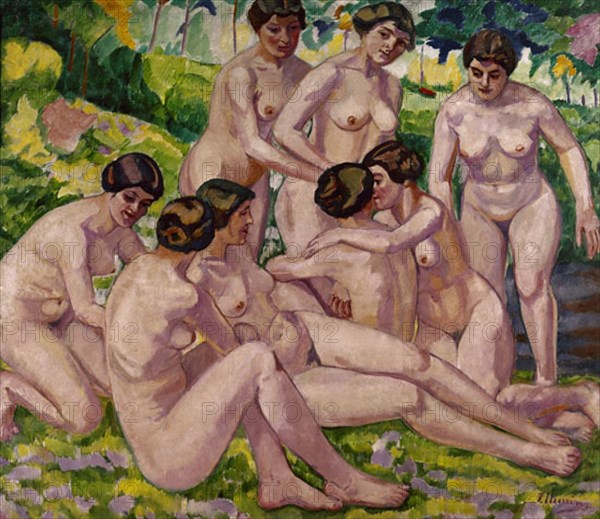 Iturrino, Women on the Beach