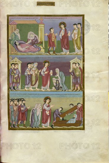 CODEX AUREUS-RESURRECCION DE LAZARO
SAN LORENZO DEL ESCORIAL, MONASTERIO-BIBLIOTECA
MADRID