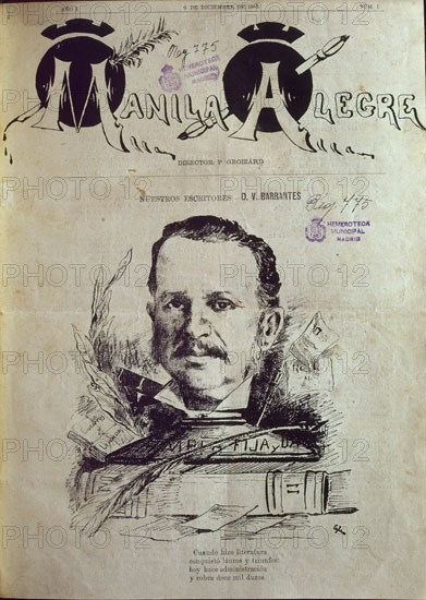 PERIODICO MANILA ALEGRE-6/12/1885
MADRID, HEMEROTECA MUNICIPAL
MADRID
This image is not downloadable. Contact us for the high res.