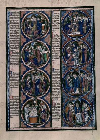 BIBLIA DE SAN LUIS-LA MUJER ADULTERA
TOLEDO, CATEDRAL BIBLIOTECA
TOLEDO