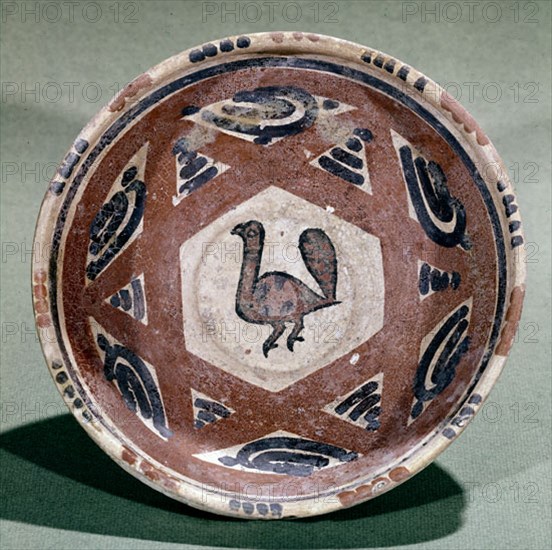 CERAMICA IRANI-PLATO DE BARRO ROSADO S IX
MADRID, MUSEO ARQUEOLOGICO MUNICIPAL
MADRID

This image is not downloadable. Contact us for the high res.