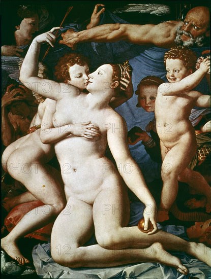 Bronzino, Venus, Cupid, Folly and Time