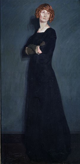 Zuloaga, Portrait of a Russian Lady